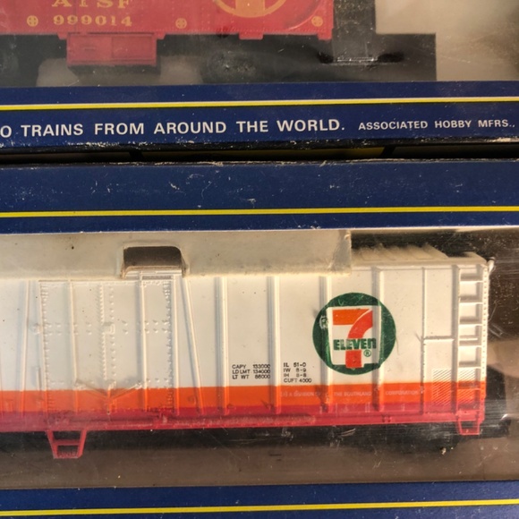 Lot of 3 Vintage AMS. Train Cars - Picture 4 of 11